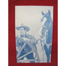 1940s Penny Arcade Card Gene Autry &amp; Champ Western Cowboy #33 - £15.81 GBP