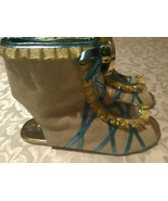 Halloween Disney Princess Pocahontas sandals Size 2 3 costume gold faux ... - $14.99