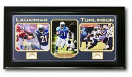 Ladainian Tomlinson Signed Chargers 8x Photo Collage Framed JSA COA Framed LA SD - £610.82 GBP