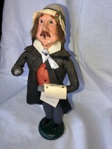 Byers&#39; Choice Caroler Figure With Music Scroll - £27.96 GBP
