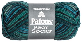 Patons Kroy Socks Yarn Turquoise Stripes - £14.66 GBP