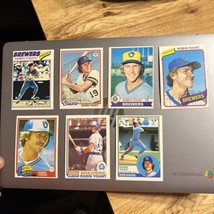 7 Cards O-Pee-Chee ROBIN YOUNT Brewer OPC 1977 1978 1979 1980 1981 1982 1983 LOT - £47.96 GBP