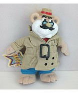 1999 Mattel Detective Bubba Talking 8&quot; Plush Bear Rubber Face With Tags ... - $22.95 CAD
