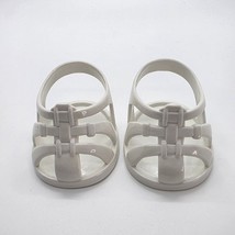Vintage Cabbage Patch Kids  Doll White Sandals Shoes - $19.98 CAD
