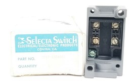 NIB SELECTA SWITCH SS87-LSZ4001 LIMIT SWITCH BODY SS87LSZ4001 - £26.33 GBP