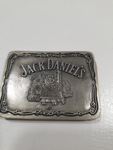 Jack Daniel&#39;s Belt Buckle Vintage Whiskey St. Louis Mo Square - £14.31 GBP