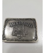 Jack Daniel&#39;s Belt Buckle Vintage Whiskey St. Louis Mo Square - £14.02 GBP
