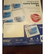 Office Depot® Brand Name Badge Kit, Pack Of 50 - $40.47