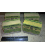 4 Vintage 1960s Cardboard BOXES Allen-Bradley Starting Switch Bulletin 600 - $64.97 CAD