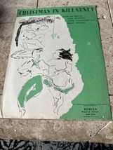 1950 Sheet Music ~ CHRISTMAS IN KILLARNEY ~ Redmond, Cavanaugh, Weldon - $196.36 MXN