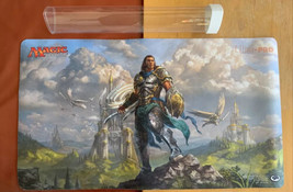 Magic The Gathering Ultra Pro 2015 Play Mat With Monster Protector Gideon Used - £39.56 GBP