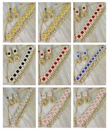 Joharibazar Indian Gold Plated Pearl Bridal Choker Necklace Kundan Jewel... - €24,14 EUR