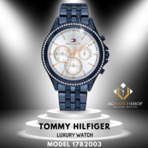 Tommy Hilfiger Reloj de cuarzo para mujer de acero inoxidable con esfera... - £95.08 GBP