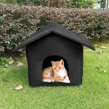 Waterproof Outdoor Pet House Thickened Cat Nest Tent Cabin Pet Bed Tent ... - £28.66 GBP