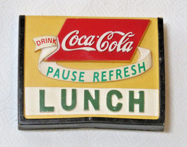 1998 The Coca-Cola Co Collectible Magnet Drink Pause Refresh Lunch pre owned - £10.95 GBP