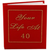 Your Life at 40 - Big Red Book Photo Album - £13.41 GBP