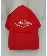 BRIGGS &amp; STRATTON red adjustable cap / hat - 100% cotton - £18.75 GBP