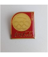 Vintage Coca-Cola Comite Olimpico Mexicano Mexico Olympic Lapel Hat Pin - $234.65 MXN