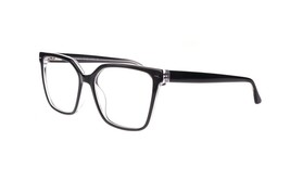 New Chic Eyewear Black on Clear MURPHY Eyeglasses 54/16/145 - $59.35