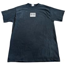 Vintage Lunar Lizard Comics Target Audience Barcode T Shirt Sz L Fade Bl... - $9.85