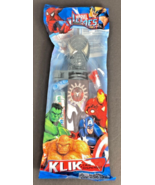 KLIK Marvel DARK SPIDERMAN Candy Dispenser Toy Smarties Figure New [e-09] - $9.00