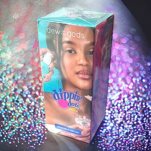 Primary image for Dew of the Gods Dippin’ Dots Vitamin-C Serum 1.01 fl oz Brand New In Box