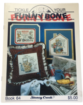 Stoney Creek Cross Stitch Patterns Tickle Your Funny Bone Humor Sayings Grandma - $5.99