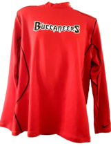 NIKE DRI-FIT TAMPA BAY BUCCANEERS MEN&#39;S XL RED FITTED SWEATSHIRT NEW - $48.23