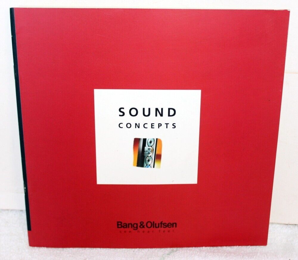 B&amp;O Bang &amp; Olufsen Sound Concepts OEM Equipment Sales Brochure ~ BeoSoun... - $39.99