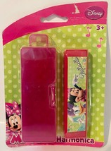 Disney Junior MINNIE HARMONICA Toy In Case  NEW IN PKG ~ Party Favor / P... - £3.30 GBP