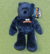 JOHN ELWAY #7 BRONCOS BEANBAG TEDDY LIMITED TREASURES 9&quot; WITH HANG TAG 1998 - $9.00