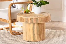 Harrison Natural Rattan End Table - $213.00