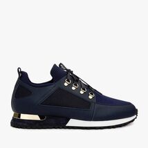 The Emir Navy Leather Men Sneaker image 3