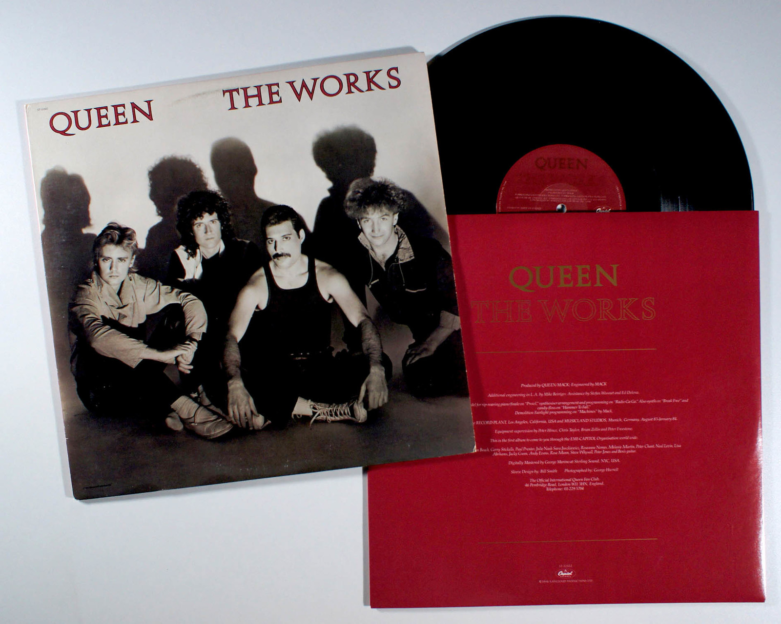 Queen - The Works (1984) Vinyl LP • Freddie Mercury, Radio Ga Ga - $50.61