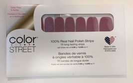 Color Street Nail Polish Strips - Czech Me Out - Glitter. New In Package FMG157 - £7.86 GBP