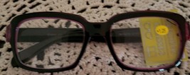 Purple Plastic Framed Reading Glasses ~ +1.25 Strength ~ 51~19~136mm ~ D114 - $14.96