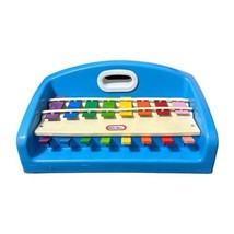 Vintage 1985 Little Tikes TAP A TUNE Xylophone Piano Childrens Blue Toy - £34.29 GBP