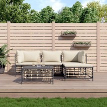  Garden Lounge Set Anthracite, Beige - €737,79 EUR