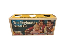 Flash Bulbs Cubes Westinghouse Camera 1 Pack of 3 Made in USA Vintage - $8.47