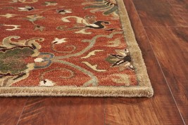 3' X 5' Sienna Medallion Vines Wool Rug - $3,669.54 MXN