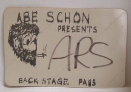 ATLANTA RHYTHM SECTION - VINTAGE ORIGINAL 1970&#39;s CLOTH BACKSTAGE PASS - $20.00