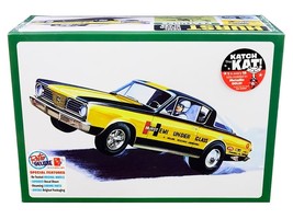 Skill 2 Model Kit 1966 Plymouth Barracuda Funny Car &quot;Hemi Under Glass&quot; 1/25 Sca - £38.51 GBP