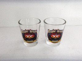 2 (Same) Shot Glasses #28 Nascar Ernie Ervan Vintage - £8.66 GBP