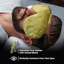 Kozi Heated Eye Mask for Dry Eyes Cooling Sleep Mask with Yoga Pillow (P... - $14.52