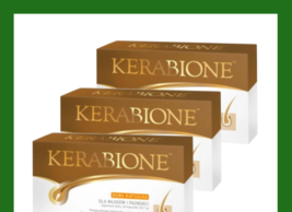 2 Pack Kerabione 60 Capsule Healthy Hair And Skin Strong Nails Niacin L-Cystei - £52.74 GBP