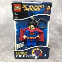 Lego Superman LED Lite/Key Light-Works- Cape has couple of rips -DC Super Heroes - £8.47 GBP