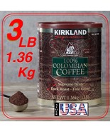 Kirkland Signature Fine Ground Coffee 100% Colombian Supremo or Decaf Da... - $45.88