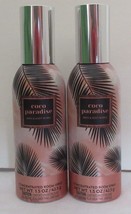 Bath &amp; Body Works Concentrated Room Spray Set Lot of 2 COCO PARADISE - $28.48