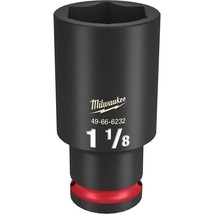 Milwaukee 49-66-6232 SHOCKWAVE Impact Duty 1/2&quot;Drive 1-1/8&quot; Deep 6 Point... - $31.99