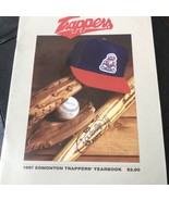 Edmonton Trappers 1987 Yearbook PCL Dante Bichette Ron Kittle Baseball - $12.37